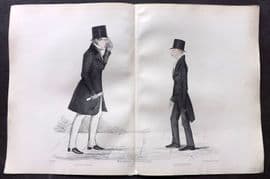 Crombie 1882 HCol Scottish Portrait Print. Prof. Aytoun & Alexander Smellie
