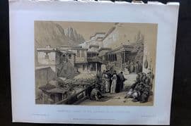 David Roberts Holy Land 1887 Principal Court of the Convent of St. Catherine