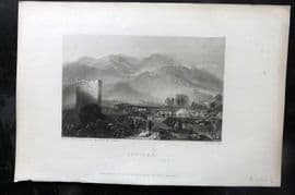 Finden 1836 Antique Print. Jericho