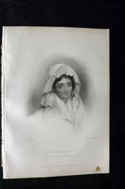 Finden & Lord Byron 1833 Portrait Print. Magarita Cogni