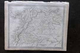 Findlay C1835 Antique Map. Colombia