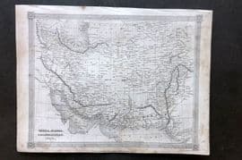 Findlay C1835 Antique Map. Persia, Cabool & Baloochistan