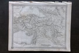Findlay C1835 Antique Map. Turkey in Asia