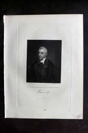 Fisher (Pub) 1844 Antique Portrait Print. Dudley Ryder, Earl of Harrowby