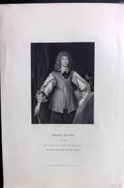 Gaspey C1860 Portrait Print. Prince Rupert