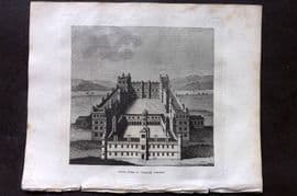 Grose 1801 Antique Military Print. Chelsea College as intended