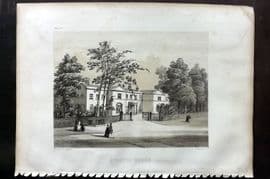 Herdman - Liverpool 1856 Folio Print. Everton House