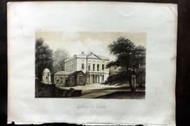 Herdman - Liverpool 1856 Folio Print. Sandhills House