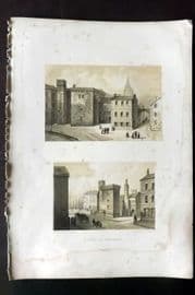 Herdman - Liverpool 1856 Folio Print. Tower of Liverpool 01