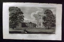 Hughson 1805 Antique Print. Beddington, London