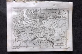 Levasseur 1838 Antique Map. Prusse, Prussia Germany