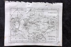 Levasseur 1838 Antique Map. Turkestan