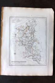 Lewis (Pub) 1842 British County Map. Buckinghamshire