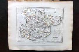 Lewis (Pub) 1842 British County Map. Essex