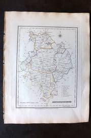Lewis (Pub) 1842 British County Map. Huntingdonshire