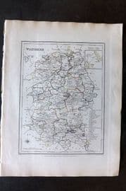 Lewis (Pub) 1842 British County Map. Wiltshire