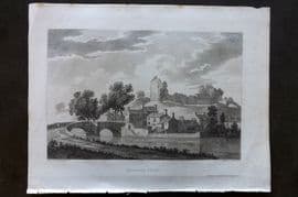 Lysons 1816 Antique Print. Egremont Castle, Cumbria Cumberland
