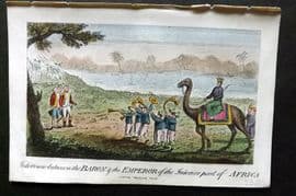 Munchausen & Cruikshank 1877 HC. Interview with Emperor of Interior of Africa