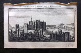 Newbery (Pub) 1770 Antique Print. Alnwick Castle, Northumberland
