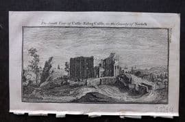 Newbery (Pub) 1770 Antique Print. Castle Rising Castle, Norfolk