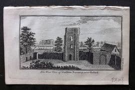 Newbery (Pub) 1770 Antique Print. Godstow Nunnery near Oxford