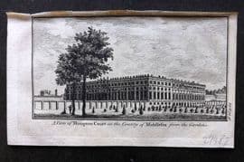 Newbery (Pub) 1770 Antique Print. Hampton Court, Middlesex London