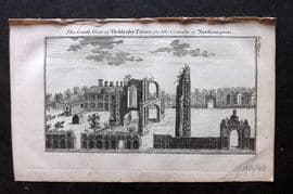 Newbery (Pub) 1770 Antique Print. Holdenby Palace, Northampton