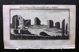 Newbery (Pub) 1770 Antique Print. Knaresborough Castle in Yorkshire