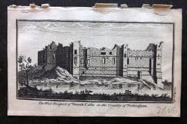 Newbery (Pub) 1770 Antique Print. Newark Castle, Nottinghamshire