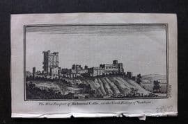 Newbery (Pub) 1770 Antique Print. Richmond Castle, North Riding of Yorkshire