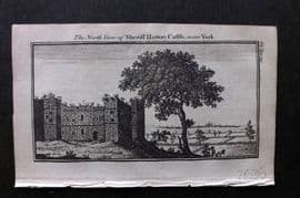 Newbery (Pub) 1770 Antique Print. Sheriff Hutton Castle near York