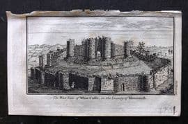 Newbery (Pub) 1770 Antique Print. White Castle, Monmouth Wales