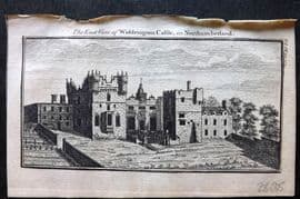 Newbery (Pub) 1770 Antique Print. Widdrington Castle, Norhumberland