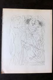 Picasso Vollard 1956 Nude with Flowering Headdress & Portrait of Rembrandt 36