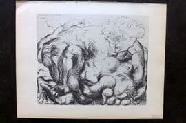 Picasso Vollard Suite 1956 Print. Embrace 31