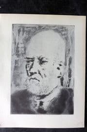 Picasso Vollard Suite 1956 Print. Portrait of Vollard I 98