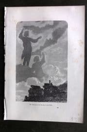 Pouchet 1874 Antique Print. Spectres of the Brocken in the Harz, Germany