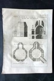 Psalmanazar & Sale C1770 Print Architecture Profile at Octogone de Montmorillon