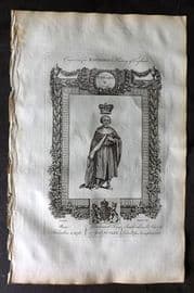 Raymond 1787 Folio Portrait Print. Edward V