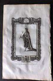Raymond 1787 Folio Portrait Print. William III