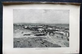 Reclus C1880 Antique Print. Mossamedes - Angola