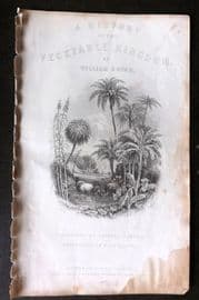 Rhind 1862 Antique Print. A History of the Vegetable Kingdom Illus. Title Page