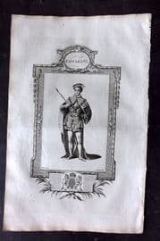 Russell 1779 Folio Portrait Print. Edward VI