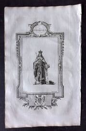 Russell 1779 Folio Portrait Print. George I