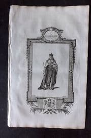 Russell 1779 Folio Portrait Print. George II