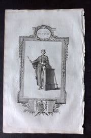 Russell 1779 Folio Portrait Print. Henry II