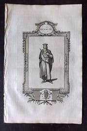 Russell 1779 Folio Portrait Print. Henry III