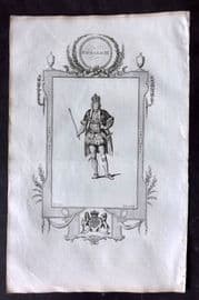 Russell 1779 Folio Portrait Print. Richard III