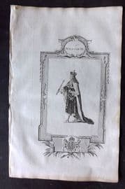 Russell 1779 Folio Portrait Print. William III