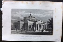 Shepherd 1829 Antique London Print. Guildhall, Westminster
